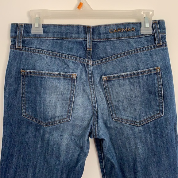 CARMAR distressed boot cut jeans - Picture 5 of 8